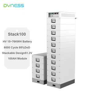 HV Stack100 Dyness C & I ESS 51.2V 5.5.12kwh yüksek gerilim LiFePO4 güneş pili modülü - Product Image 1