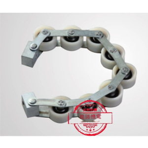 Pièces d'escalator HZL-TL de type pétrisseur à chaîne rotative en plaque de fer avec grandes roues pour accessoires d'ascenseur - Product Image 1
