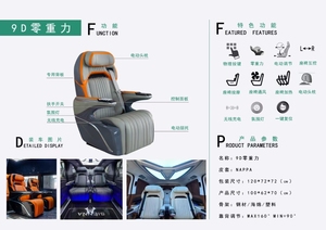 Usine pour Toyota sienna sièges de voiture modifiés sièges de voiture rotatifs de luxe sièges Vip pour Sprinter Crew <span class=keywords><strong>Van</strong></span> haut conducteur - Product Image 6