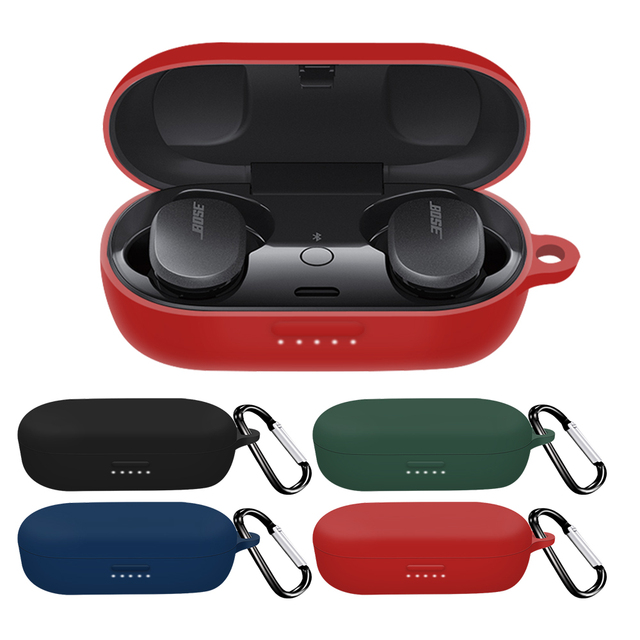 Hot Selling Wireless Earbuds Silicone Protective Cover Case for Bose Sport Earbuds with Hook