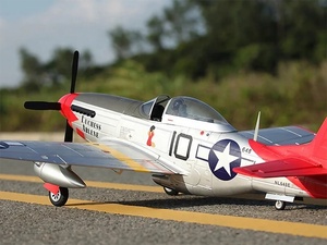 <span class=keywords><strong>Avion</strong></span> en mousse haute performance <span class=keywords><strong>FMS</strong></span> 1400 mm P-51D Red Tail V8 avec stabilité améliorée, ESC 80A, modèle réduit <span class=keywords><strong>RC</strong></span> Warbird pour adultes - Product Image 4