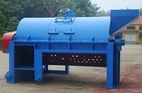 Machine de fabrication de défibrage de fibres de coco dehusk Offre Spéciale malaisie avec écran rotatif pour huile de palme jute