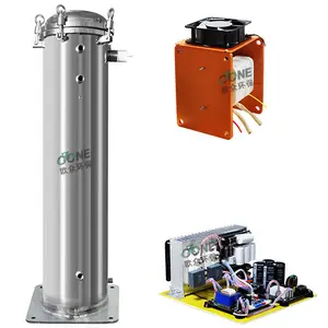 220V/110V 400g water cooled quartz tube ozone generator used for sewage treatment