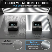 Film de protection de peinture automobile (PPF) en TPU gris métallisé brillant, anti-jaunissement, auto-réparateur