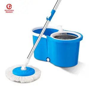 Floor Clean Water Easy Life Magic Mop and Bucket Set 360 Degree Rotating Mop with Bucket