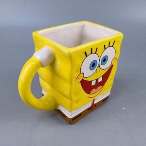 Mug en céramique en forme d'éponge de dessin animé, design créatif de petite <span class=keywords><strong>escargot</strong></span>, style bohème pour les fêtes, grande tasse à eau réutilisable - Product Image 2