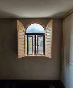 Persiane in legno di legno di alta qualità persiane in PVC in plastica plantare persiane per finestre adatte a tutti i paesi - Product Image 5