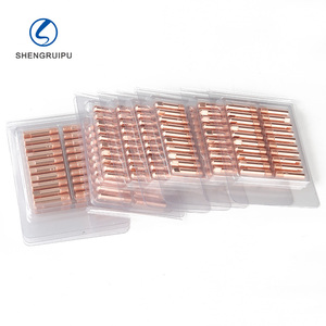 Srp thời gian giới hạn hoảng loạn mua MIG Hàn ngọn đuốc Hàn Phụ Kiện e-cu M6 * 25 M6 * 28 liên hệ với tip cho 15ak hàn súng - Product Image 5