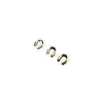 Fermoirs protecteurs de fil en argent sterling S925, attaches en forme de U, boucles de protection de fil, connecteurs pour la fabrication de bijoux en chaîne DIY