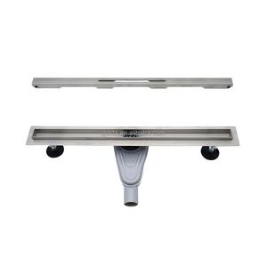Nuovo Design in acciaio inox sottile scarico lineare pavimento <span class=keywords><strong>bagno</strong></span> di scarico rettangolare pavimento con nuovo <span class=keywords><strong>sifone</strong></span> - Product Image 3