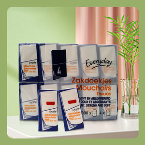 Pañuelo de bolsillo cómodo de <span class=keywords><strong>4</strong></span> capas de la mejor calidad pañuelos de Bolsillo de papel para viajes - Product Image 1