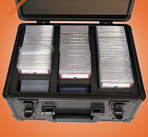 Boîte de rangement en aluminium pour cartes gradées, avec roulettes, pour le commerce de cartes et de plaques - Product Image 3