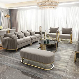 Ý da hiện đại <span class=keywords><strong>sofa</strong></span> Set thiết kế thời trang phòng khách đồ nội thất Bộ phòng khách sang trọng <span class=keywords><strong>sofa</strong></span> Set Đối với trang chủ - Product Image 4