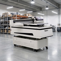 Impresora UV Plana Yinstar 6090, Impresora UV de Rollo a Rollo, Impresora UV DTF con 3 Cabezales I3200