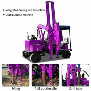 Máquina Perforadora <span class=keywords><strong>de</strong></span> Cimentaciones OEM/ODM Personalizable, Equipo <span class=keywords><strong>de</strong></span> Perforación <span class=keywords><strong>de</strong></span> Cimentaciones para Edificios, Martillo Vibratorio, Mini Perforadora <span class=keywords><strong>de</strong></span> Cimentaciones - Product Image 3