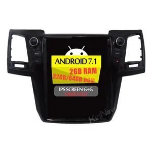 KiriNavi 수직 화면 안드로이드 10.0 12.1 '안드로이드 터치 스크린 DVD 도요타 포너 2012-2015 GPS 네비게이션 시스템 와이파이 4g