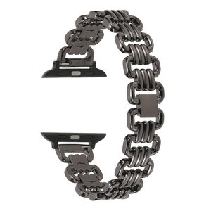 Correa de reloj de cadena de lujo con patrón de ondas de esqueleto de Metal para <span class=keywords><strong>Apple</strong></span> <span class=keywords><strong>Watch</strong></span> 9 8 7 <span class=keywords><strong>6</strong></span> 5 <span class=keywords><strong>SE</strong></span> - Product Image 6