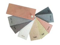 Fabricant chinois de revêtements de sol en WPC brossé de haute qualité, antidérapant, imperméable, design européen, pour extérieur, à emboîtement