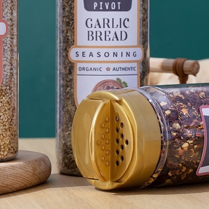 Botellas de embalaje de <span class=keywords><strong>sal</strong></span> y <span class=keywords><strong>pimienta</strong></span> transparentes de alta venta, botellas de especias de plástico, mini botella de condimento, herramientas de hierbas y especias - Product Image 5