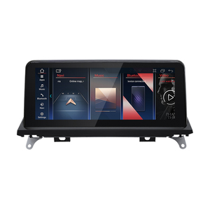 STWEI ระบบ Android ใหม่ ID6 ID7 ID8 UI 10.25 นิ้ว รองรับ Wireless Carplay AUTO สำหรับ BMW X5 E70 X6 E71 เครื่องเล่นวิดีโอในรถยนต์ ระบบนำทาง GPS - Product Image 1