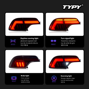 ชุดแปลงไฟท้าย LED ใหม่สำหรับปี 2006-2011 สำหรับรุ่นที่ 8 สำหรับ 12V รับประกัน 1 ปี ไฟท้ายและไฟวิ่ง - Product Image 5