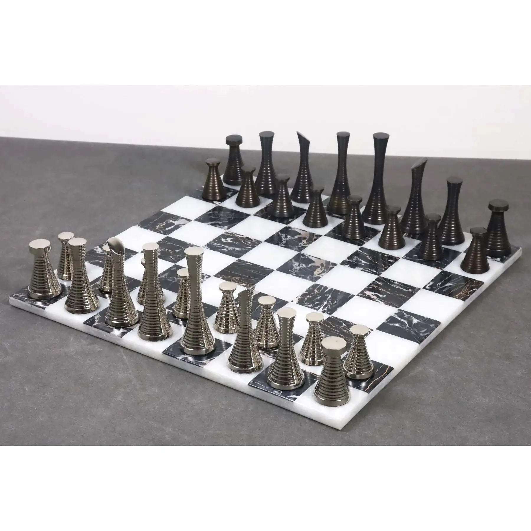 SHIHUI सबसे अच्छा गुणवत्ता इनडोर खेल प्राकृतिक शतरंज थोक लक्जरी सजावटी संगमरमर इनडोर के लिए शतरंज बोर्ड और टुकड़े सेट