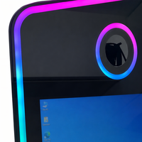 Miroir Magique Interactif 70 Pouces avec Écran Tactile, Cabine Photo Selfie avec Anneau Lumineux LED et Flight Case pour Mariages et Événements