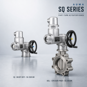 Actuador de Giro Parcial AUMA SQEx SQREx a Prueba de Explosiones para Plantas de Petróleo y Gas en Áreas Peligrosas - Venta al por Mayor - Product Image 1