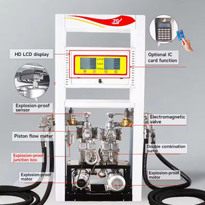 卸売2ノズル自動燃料ディスペンサーLCDデジタルディスプレイ高精度流量メーター (45-100L/min 0.3% 装置 - Product Image 5