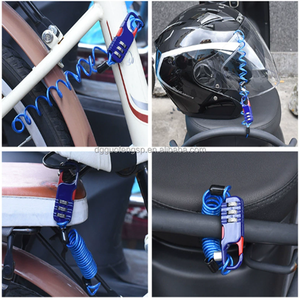 多目的アンチカット亜鉛マイルドスチールヘルメットロック盗難防止ラスト環境にやさしい機能仕上げキーロック解除 - Product Image 4