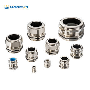 Precio bajo IP68 Glándula de cable solar impermeable Métrica 10-14mm PG19 Glándula de entrada de latón con certificación ROHS - Product Image 1