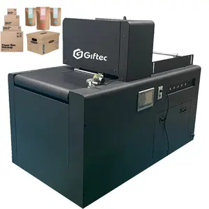 Giftec Single Pass Pigment Inkt A3 Inkjet Digitale Printer Voor Kartonnen Imprimante Sachet Boodschappentassen Met Logo 'S Machine