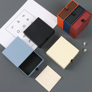 MOJIU Paper <b>Gift</b> Bracelet Ring Necklace <b>Earrings</b> Drawwer Jewellery Ring Jewelry Packaging <b>Box</b> - Product Image 3