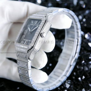 Montre de luxe haut de gamme de style professionnel avec diamants Moissanite |   Choix idéal pour les groupes haut de gamme et les occasions professionnelles - Product Image 3