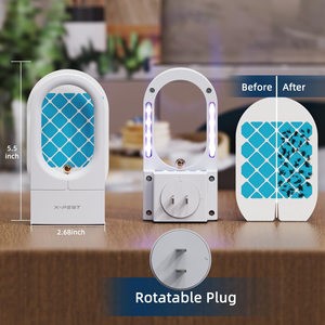 2024 Nhà Máy Thiết Kế Mới Hai Mặt Trong Nhà Côn Trùng Bẫy Để Bắt Trái Cây Ruồi/Bướm Đêm/Muỗi/Gnats/Ong Bắp cày Điện Tử Fly Bẫy - Product Image 4