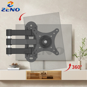 Zeno Mục Mới W120 Cánh Tay Có Khớp Nối Tường Gắn Giá Đỡ Cho 10-32 Inch Màn Hình Nghiêng Mở Rộng Xoay Đứng - Product Image 6