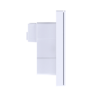 Aurton Aurton Interrupteur Tactile Intelligent 3 Voies LoRaWAN |   Fil électrique simple sans neutre requis |   Contrôle d'éclairage sans fil à installer en plus (retrofit)
