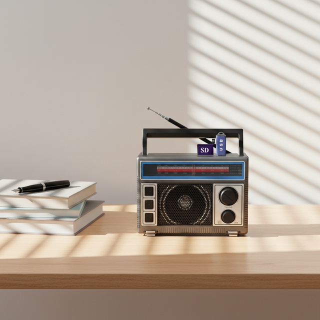 New Arrival Factory Custom Classic Design Vintage Wide Frequency Response Range Weather Am Fm Radio Portable Plastic Built-In
