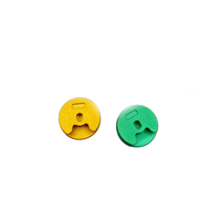 Manette analogique en métal pour 2DS/3DS/new 3DS/XL/LL Remplacement de la manette analogique Bouton analogique circulaire