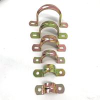 Collier de selle en pvc galvanisé de haute qualité, raccord de tuyau de type u, 42.4mm, 22mm