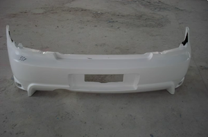 Nuovo 03-05 per Subaru <span class=keywords><strong>Impreza</strong></span> c + <span class=keywords><strong>1</strong></span> GD V.8 Bodykit 4 pz paraurti anteriore in plastica con ritagli di scarico aggiornamento del paraurti inferiore - Product Image 2