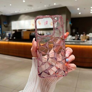 Funda <span class=keywords><strong>de</strong></span> teléfono móvil <span class=keywords><strong>de</strong></span> TPU transparente con patrón <span class=keywords><strong>de</strong></span> diamante galvanoplastia al mejor precio para Infinix Spark Go 10 10C 9 8C 7 7T 4 20 Hot 8 - Product Image 5