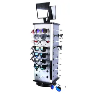 알루미늄 모델 보드 스핀 안경 디스플레이 선반 안경 카운터 디스플레이