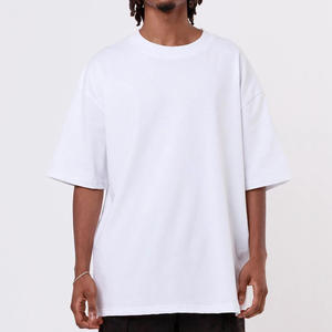 Camiseta Personalizada de Cuello Redondo Estilo Urbano con Logotipo, Camisetas Casuales de Peso Pesado, Unisex, 100% Algodón, Fabricante de Camisetas Lisas - Product Image 1