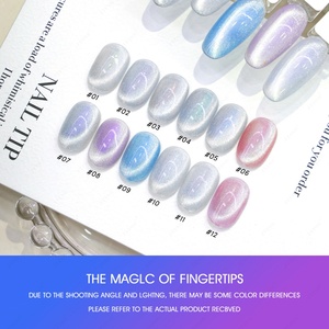 JTING Nouveauté : Collection de vernis à ongles gel magnétique effet œil de chat 12 couleurs, sans HEMA, TPO, OEM, ODM, UV - Product Image 4