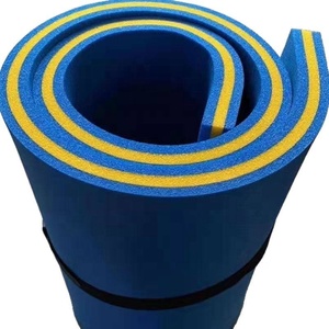 Tapis <span class=keywords><strong>flottant</strong></span> en <span class=keywords><strong>mousse</strong></span> XPE de 18 pieds avec logo personnalisé du fabricant, couverture aquatique portable et durable - Product Image 5