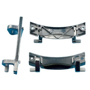 Bisagra de puerta para lavadora Midea 12338100002026, aleación de aluminio, duradera, para modelos de carga frontal - Product Image 3