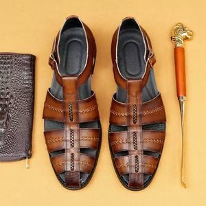 รองเท้าแตะหนังวัวชั้นหนึ่งสำหรับธุรกิจรองเท้าชายหาด - Product Image 1