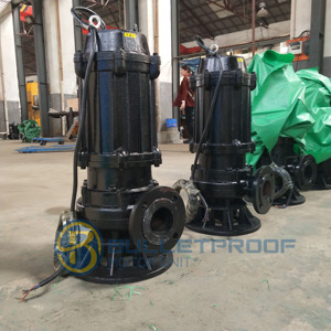 Bomba Sumergible para Drenaje de Aguas Residuales, Certificada, de Bajo Ruido, Antiobstrucción, Motor Trifásico de CA, Baja Presión, Alta Potencia - Product Image 4