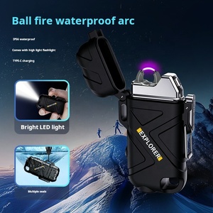 2025 allume-cigare <span class=keywords><strong>électronique</strong></span> étanche rechargeable Logo personnalisé <span class=keywords><strong>accessoires</strong></span> d'éclairage de Camping en plein air - Product Image 2